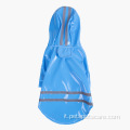 Cappotto da pioggia per animali domestici esterni s-xl giacche impermeabili con cappuccio